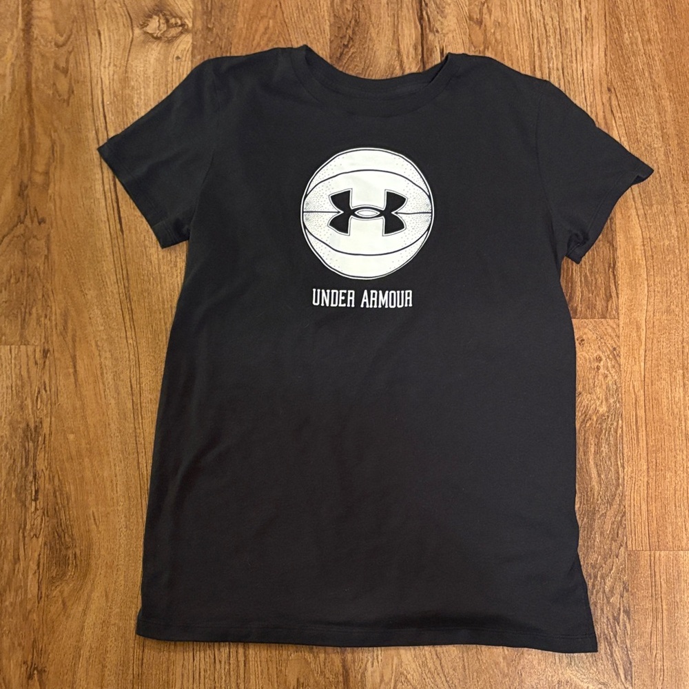 Under Armour Women's Black Tee with Logo